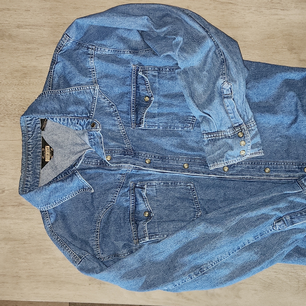 Field Tested Guide Gear denim shirt
